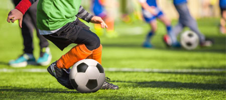 patient in ACL prevention program